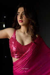 Chrome Pink Blouse
